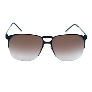Italia Independent Black Metal Sunglasses