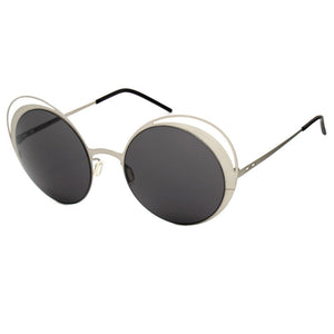 Italia Independent Gray Metal Sunglasses