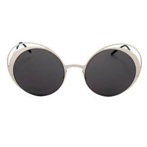 Italia Independent Gray Metal Sunglasses