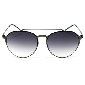 Italia Independent Gray Metal Sunglasses
