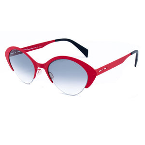Italia Independent Red Metal Sunglasses