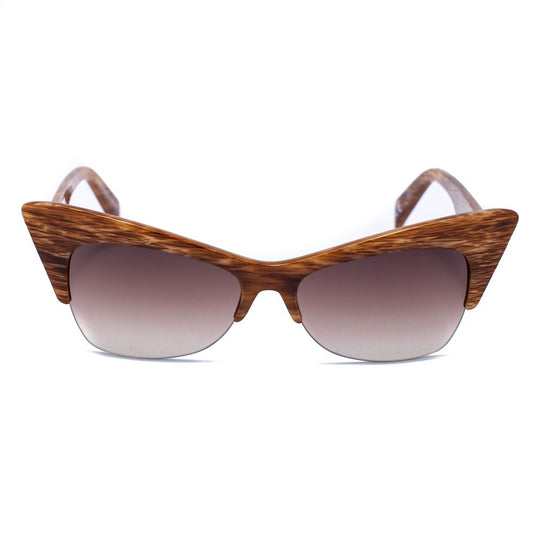 Italia Independent Brown Acetate Sunglasses
