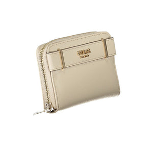 Guess Jeans Beige Poliuretano Women Wallet