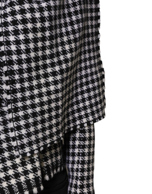 Dolce & Gabbana Multicolor Wool Monochrome Patterned Jacket