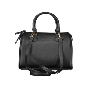 Mario Valentino Black Polyethylene Women Handbag