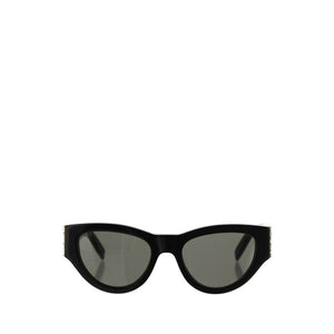 Saint Laurent Black Acetate Sunglasses