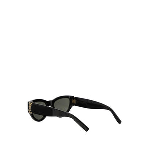 Saint Laurent Black Acetate Sunglasses