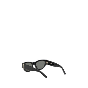 Saint Laurent Black Acetate Sunglasses