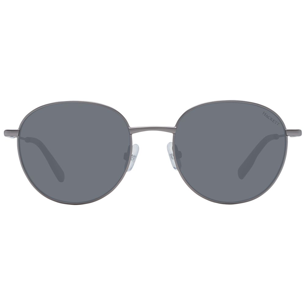 Hackett Gray Metal Sunglasses