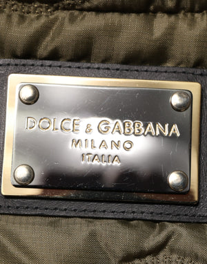 Dolce & Gabbana Multicolor Patchwork PolyesterQuilted Jacket