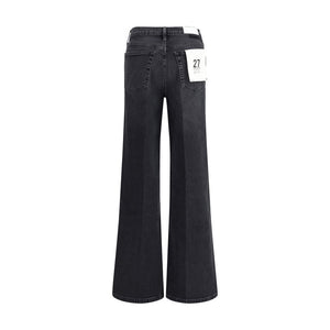 RE/DONE Black Cotton Jeans Denim