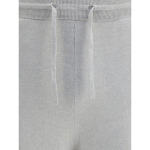 Kiton Gray Elastane Casual Pants
