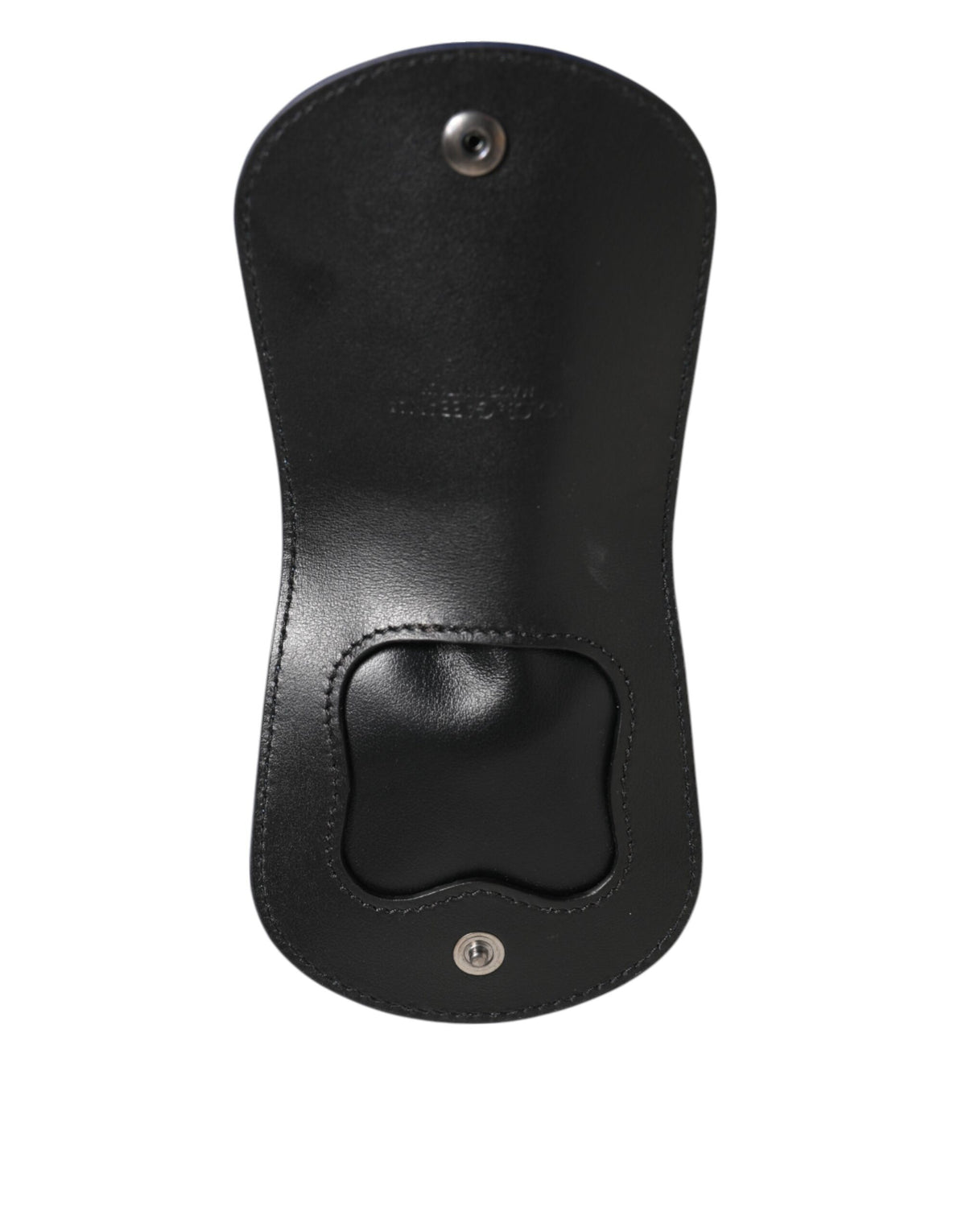 Dolce & Gabbana Blue Exotic Skin Coin Condom Case Holder Pocket Wallet