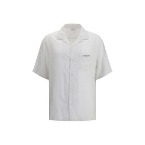 Alexander McQueen White Viscose Pattern Shirt