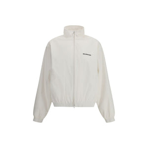 Balenciaga White Polyester Shell Jacket