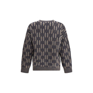 Giorgio Armani Multicolor Wool Sweatshirt