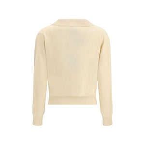 Margiela Cream Fleece Wool Sweater