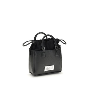 Margiela Black Calf Leather Bos Taurus Shoulder Bag