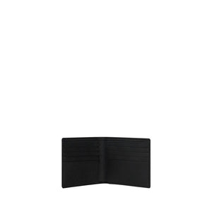 Saint Laurent Black Calf Leather Bos Taurus Wallet