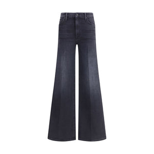 Mother Denim Black Cotton Jeans Denim