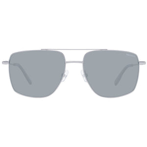 Hackett Gray Metal Sunglasses