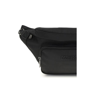 Dsquared² Black Polyamide Shoulder Bag