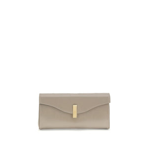 Giuseppe Zanotti Beige Leather Clutch Bag