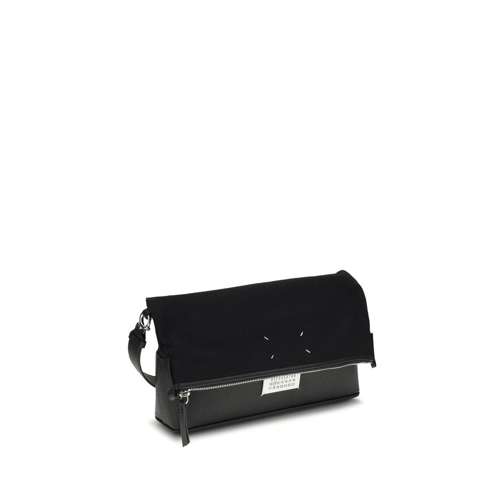 Margiela Black Cotton Shoulder Bag