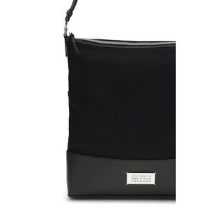 Margiela Black Cotton Shoulder Bag
