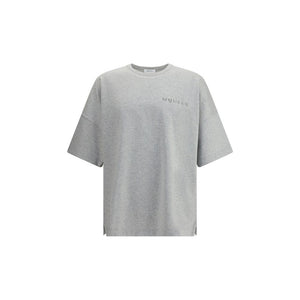 Alexander McQueen Gray Cotton T-Shirt