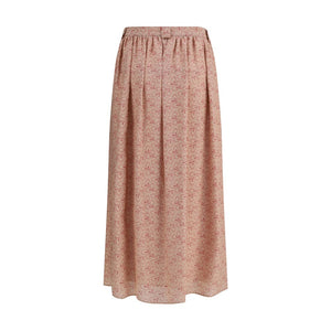 Kristina Ti Multicolor Silk Long Skirt