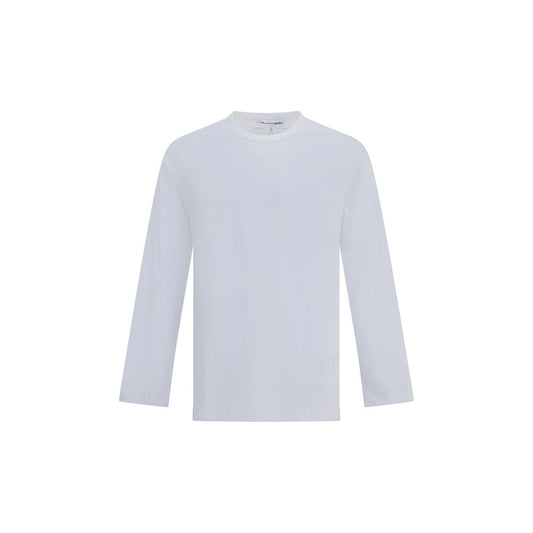 Comme Des Garçons White Cotton Long Sleeve T-Shirt