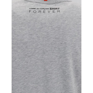 Comme Des Garçons Gray Cotton T-Shirt