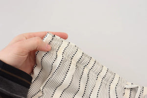 Dolce & Gabbana White Stripes Silk Lounge Trouser Pants