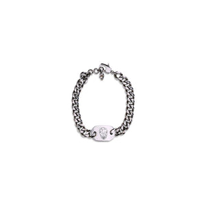 Alexander McQueen Silver Brass Bracelet