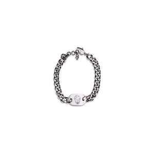 Alexander McQueen Silver Brass Bracelet