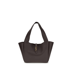 Saint Laurent Brown Lamb Ovis Aries Aries Shoulder Bag