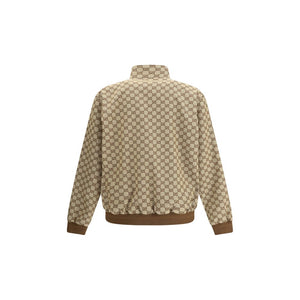 Gucci Beige Cotton Shell Jacket