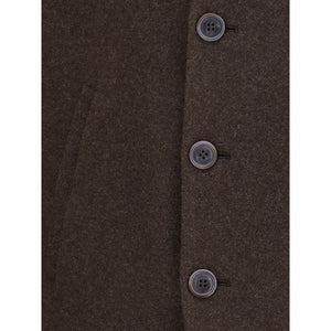Giorgio Armani Brown Cashmere Coat