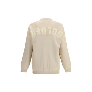 Golden Goose Cream Cotton Cardigan