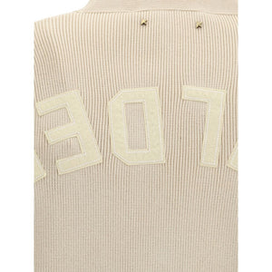 Golden Goose Cream Cotton Cardigan