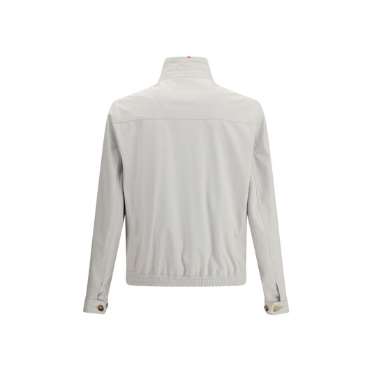 Brunello Cucinelli Gray Polyamide Shell Jacket