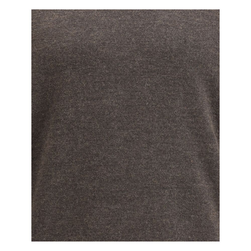 Margiela Brown Wool Sweatshirt