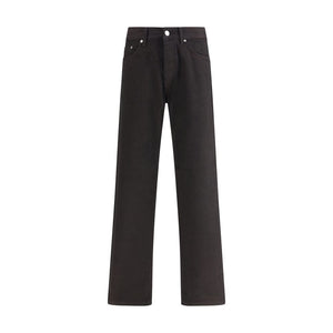 Sunflower Black Cotton Relaxed Fit Jeans