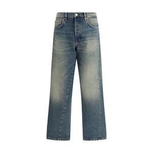Sunflower Blue Cotton Jeans Denim
