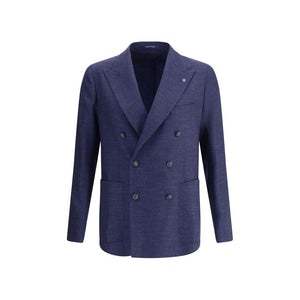 Tagliatore Blue Wool Clothing