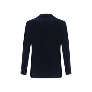 Giorgio Armani Black Viscose Blazer