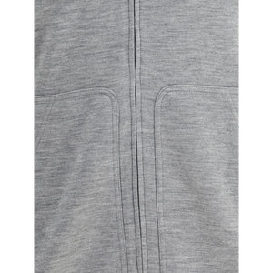 Brunello Cucinelli Gray Cashmere Sweatshirt