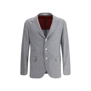 Brunello Cucinelli Gray Cashmere Clothing