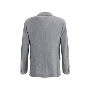 Brunello Cucinelli Gray Cashmere Clothing